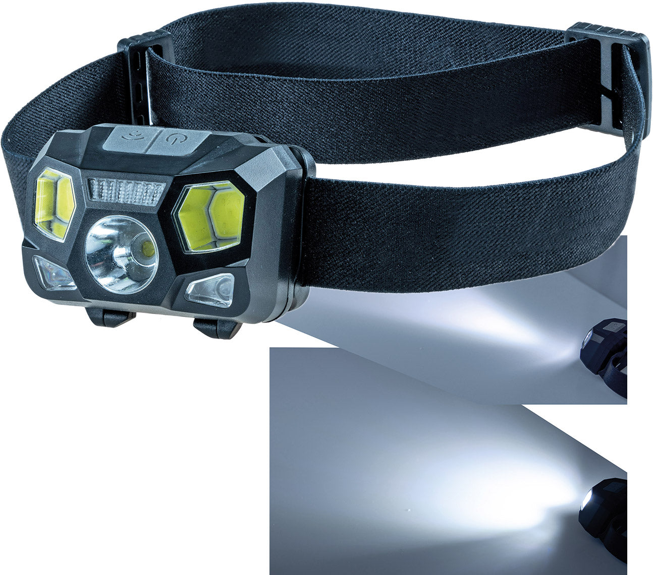 LED-Stirnlampe mit Akku "CTH-5" IP44 5W